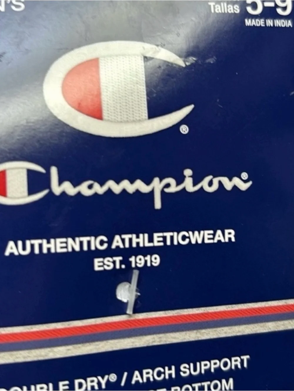 Champion white ankle